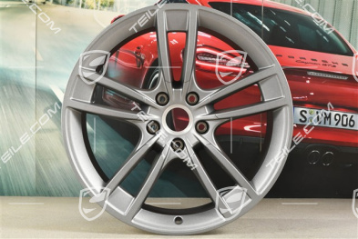 21" Felga Cayenne Turbo Design, 11J x 21 ET58, Vesuvgrau