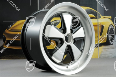 18" Felgensatz FUCHS, 8J x 18 ET52 + 10J x 18 ET65, inkl. Radzierdeckel Satz
