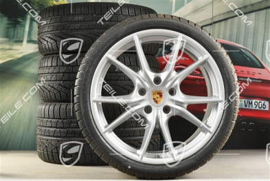 20-inch winter wheels set Carrera S (IV), rims 8,5J x 20 ET49 + 11J x 20 ET78 + Pirelli Sottozero II winter tyres 245/35 R20 + 295/30 R20