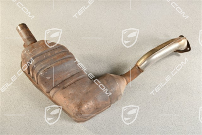Main exhaust muffler, cyl. 1-3, R
