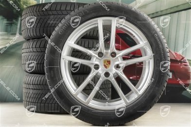20-inch Cayenne COUPE Sport winter wheel set, rims 9J x 20 ET50 + 10,5J x 20 ET55 + NEW Continental winter tyres 275/45 R20 + 305/40 R20, with TPMS