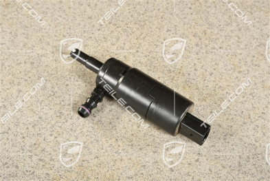 Pump, Headlight cleaning system