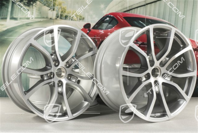 21" Felgensatz Cayenne Exclusive Design, 11J x 21 ET49 + 9,5J x 21 ET46, für den Cayenne Coupé