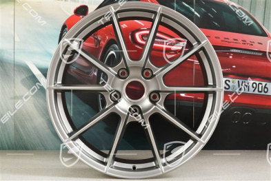 20" Felge "Spyder" / "718 Sport", 8,5J x 20 ET57, Platinum Seidenmatt