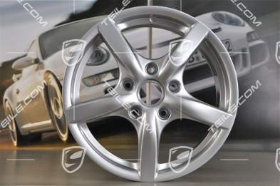 17" Komplet felg Cayman II, przednie 7J x 17 ET55 + tylne 8,5J x 17 ET40