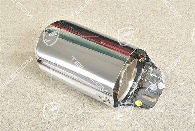 Sportendrohr 4-rohr Optik, Verchromt, Innen, L