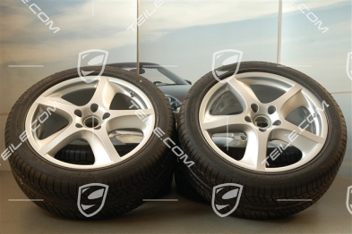 20" Komplet kół letnich Cayenne SportTechno, przód 9"+ tył 9", bez czujników ciśnienia