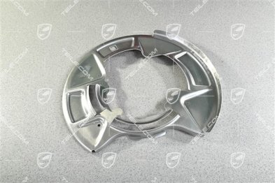 Rear axle disc brake protective plate, PCCB, R