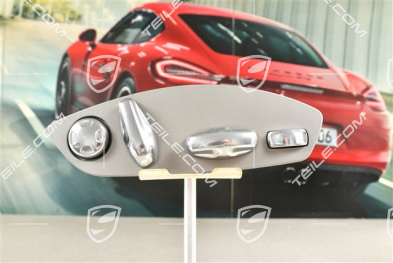 Front seat switch, seat adjuster / memory package 14-way, Galvano silver, R