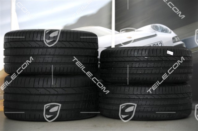 20-inch Carrera Classic II summer wheel set, 8,5J x 20 ET51 + 11J x 20 ET70, Pirelli summer tires 245/35 ZR20 + 295/30 ZR20