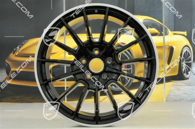 21-inch SportPlus wheel, rear, 10J x 21 ET45, black high gloss