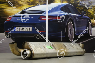 Hauptschalldämpfer, Turbo, Facelift 09-