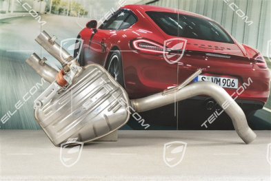 Rear silencer, Panamera Turbo, R