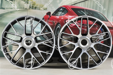 20" Turbo S Felgensatz, Zentralverschluss, 9J x 20 ET51 + 11,5J x 20 ET56