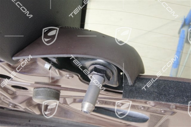 Hardtop (dach sztywny) kompletny, lakierowany, macadamia metalik