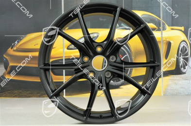 20-inch wheel Carrera S (IV), 8,5J x 20 ET49, in black satin-mat