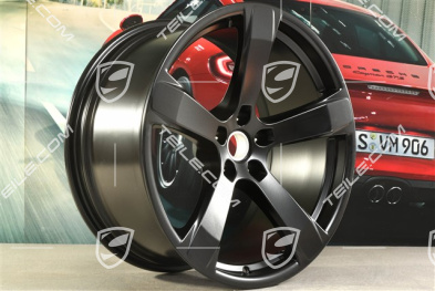 20" Felga "Macan Sport", 10J x 20 ET19, czarny półmat