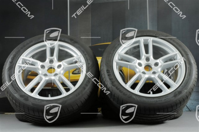 19" Sommerräder Satz "Panamera", Felgen 9J x 19 ET64 + 10,5 J x 19 ET62 + Goodyear Eagle Sommerreifen 265/45 R19 + 295/40 R19