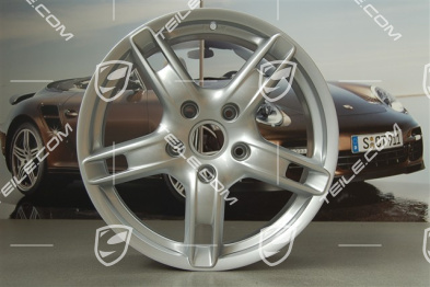 18" Komplet felg Boxster S, 8J x 18 x ET 57 + 9J x 18 x ET 43