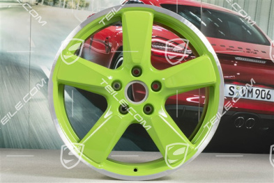 20-inch wheel, Sport Classic, 9,5J x 20 ET65, Lizard green