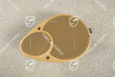 Rear loudspeaker, Savannah beige, Bose sound package, Coupe/Targa L / Cabrio R
