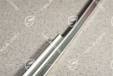 Zierleiste für Türverkleidung, Aluminium eloxiert, Coupe, L