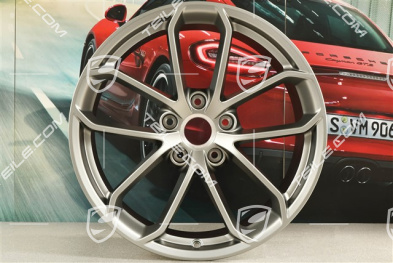20" GT4 Felge, 11J x 20 ET50, Platinum- Seidenmatt
