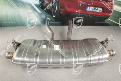 Rear muffler, V8 4.8 294KW