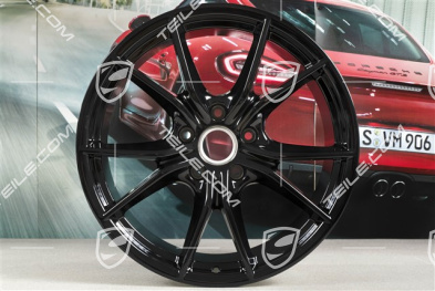 20" Felge Carrera S (IV), 11,5J x 20 ET76, schwarz hochglanz