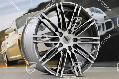 20-inch Turbo III wheel set, front wheels: 9,5 J x 20 ET 65 + rear wheels: 11 J x 20 ET 68