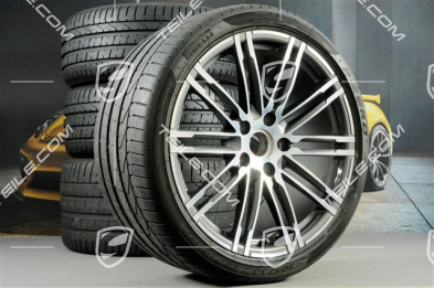 20" Sommerräder Satz 911 Turbo III, Felgen 8,5J x 20 ET51 + 11J x 20 ET52 + NEUE Pirelli Sommerreifen 245/35 ZR20 + 305/30 ZR20