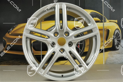 20-inch wheel rim Panamera Turbo, 9,5J x 20 ET71, brilliant chrome
