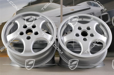 17-inch CUP I wheel set, 7J x 17 ET55 + 8J x 17 ET52