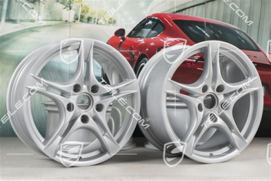 18" Cayman S II Felgensatz (Facelift), 8J x 18 ET57 + 9J x 18 ET43