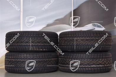 19-inch winter wheels set "Cayenne Design II" facelift 2014->, alloy rims 8,5J x 19 ET59 + Dunlop SP Winter Sport 3D winter tyres 265/50 R19, with TPM