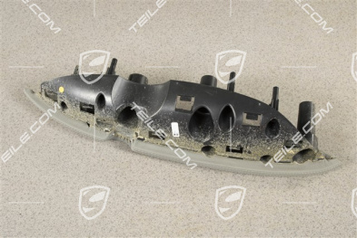 Armlehne, Hinten, Kunstleder, Stahlgrau, L