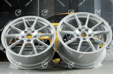 20" komplet felg "Spyder" / "718 Sport", felgi 8,5J x 20 ET57 + 10,5J x 20 ET47