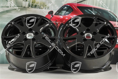20-inch wheel rim set Sport Design, SPEEDLINE, rims 9J x 20 ET60, black high gloss