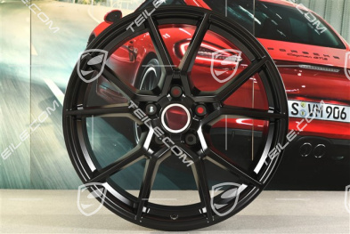 20" felga Cayenne S, 10,5J x 20 ET64, czarny satynowy półmat