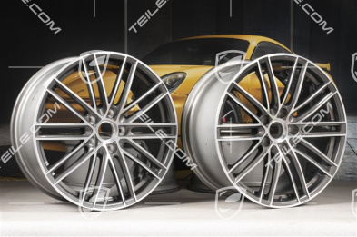 20" Turbo IV komplet felg, felgi 8,5J x 20 ET57 + 10,5J x 20 ET47