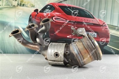 GT3 RS, Kolektor wydechowy z filtrem GPF, cyl. 1-3