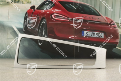 Blenda ozdobna konsoli środkowej, Aluminium szczotkowane