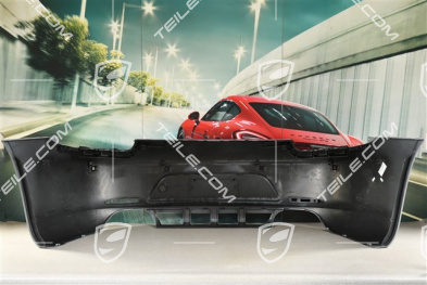Rear bumper, C4/C4S, with ParkAssist