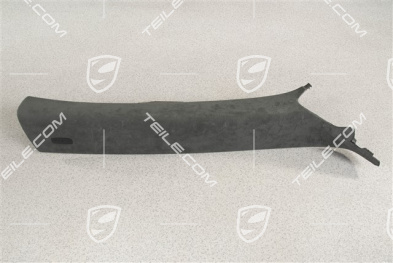 Verkleidung, A-Säule, Alcantara, Schwarz, R