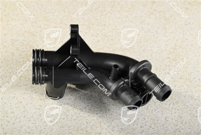 Engine coolant outlet flange / neck