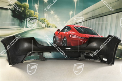 Rear bumper lining with Park assist sensor holes
