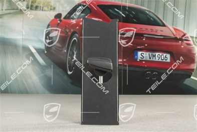 Schieber Verkleidung, B-Säule, oben, Satinschwarz, R