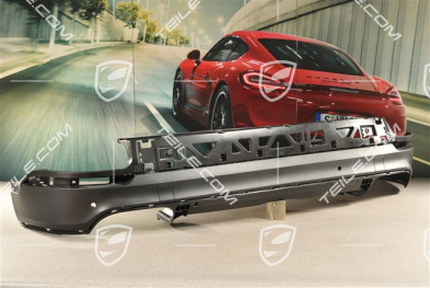 Rear bumper spoiler / lower part trim