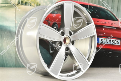 22-inch wheel rim, Sport Classic, 11,5J x 22 ET61, Platinum Silver