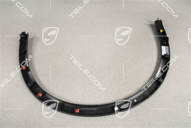 Wing / Fender Wheel cover / moulding, Satin black, R